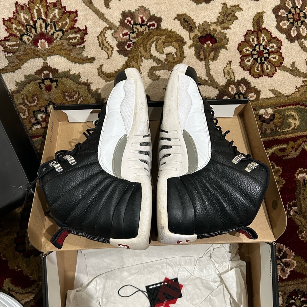 Jordan Athletic Shoes Black and White